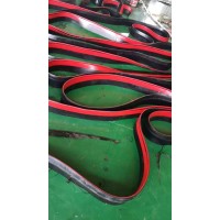 礦用輸煤皮帶兩側復合防溢裙板 防粉塵外溢擋煤皮